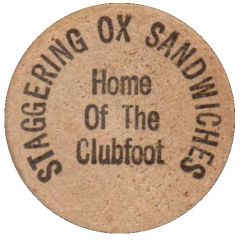 Token - Staggering Ox Sandwiches