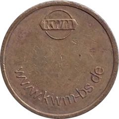 KWM token - Logo Website / KWM Münzprüfer 18.5 mm