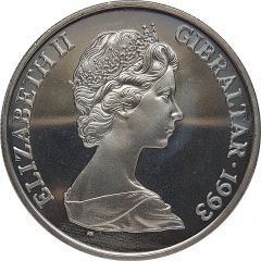 1 Crown - Elizabeth II King George V