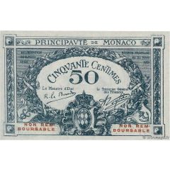 50 Centimes Monaco essai