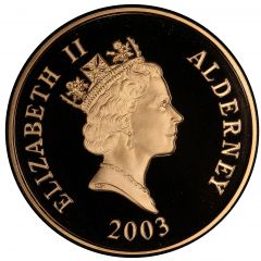 5 Pounds - Elizabeth II Prince William, Gold Proof Issue