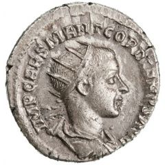 Antoninianus - Gordian III P M TR P II COS P P, Providentia