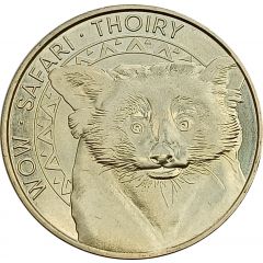 Jeton touristique - Monnaie de Paris - Thoiry - Won Safari - Panda roux