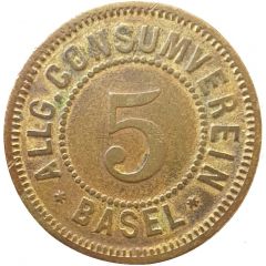 5 Rappen - General Consumers Association Basel