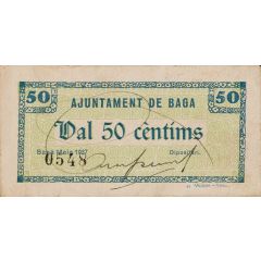 50 Céntimos Bagà