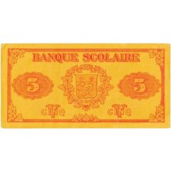 5 Dollars - F.E.C. School Bank Montreal, Quebec