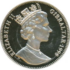 1 Crown - Elizabeth II Hanseatic League nations, Silver Proof