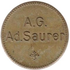 2 1/2 Centimes - A.G. Ad. Saurer Arbon