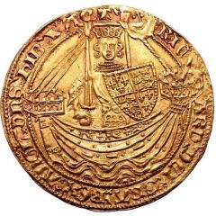 1 Noble - Richard II London mint, type II