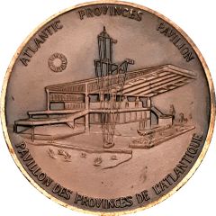 Medal - Expo `67 Atlantic Provinces Pavilion