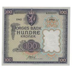 100 Kroner - Haakon VII Government in exile, exchangenotes