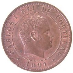 10 Réis - Carlos I