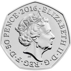50 Pence - Elizabeth II 5th portrait, Beatrix Potter