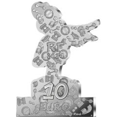 10 Euro Asterix at the Olympic Games, podium
