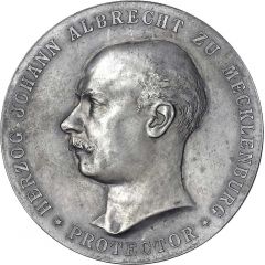 Award of honour of the German Colonial Exhibition - Johann Albrecht Berlin