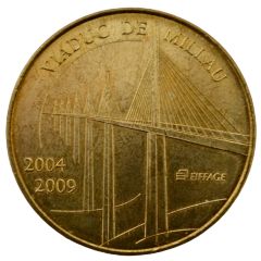 Tourist token - Monnaie de Paris - Millau - Le Viaduc de Millau - 2004-2009