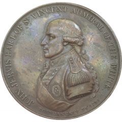 Medal - John Jervis, Earl St. Vincent Victory at the battle of Cape St Vincent