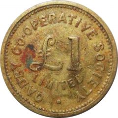 1 Pound - Oadby Co-operative Society