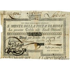 18 Scudi - Pope Pius VI