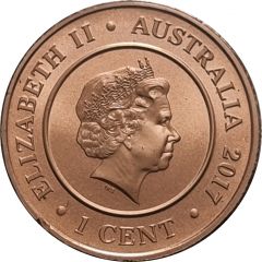 1 Cent - Elizabeth II 4th Portrait - Planetary Coins - Pluto