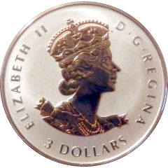 3 Dollars - Elizabeth II Longest Reigning Sovereign