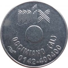 Car Wash Token - Mix Italy Self Service mod.E, Occimiano