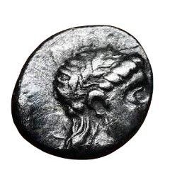 Diobol - Hecatomnus Caria satrapy - `Ἑκατόμνος`