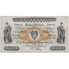 20 Pounds Bank of Ireland