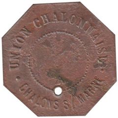 5 Centimes - Union Chalonnaise