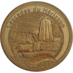 Monnaie de Paris Tourist Token - Cascades du Hérisson Le Saut Girard