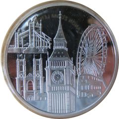 Medal - London Silver color