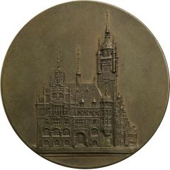 Inauguration of the city hall in Dessau