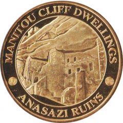 Medallion - Colorado Pikes Peak / Manitou Cliff Dwellings