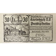 30 Heller Kreisbach