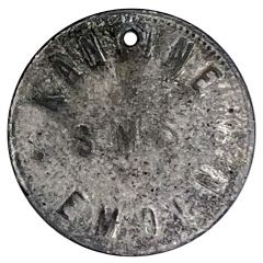20 Pfennig - Canteen Token Kreuzer SMS Emden; Kantinengeld