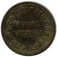 1 Pound - Royal Arsenal CSL Kent