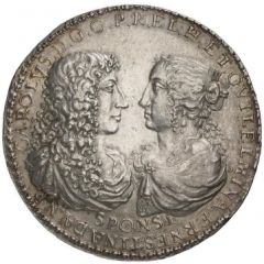 1 Thaler - Charles Louis Marriage