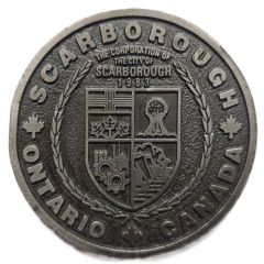 Medal - Scarborough Bicentennial Ontario