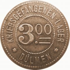 3 Mark - Dülmen Kriegsgefangenen-Lager