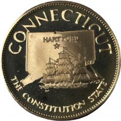 Medal - States of the Union Connecticut