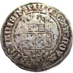 2 Pennies `Nouvelle Tourelle or Schuerken` - Joan and Wenceslas