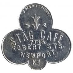 Token - Stag Cafe Newport, Kentucky