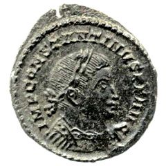 Nummus - Constantinus I SOLI INVICTO COMITI, S-F, PLN, Londinium
