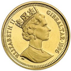 1/5 Crown - Elizabeth II Peter Rabbit Escaping, Gold Proof