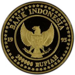 300 000 Rupiah 50th Anniversary of Independence