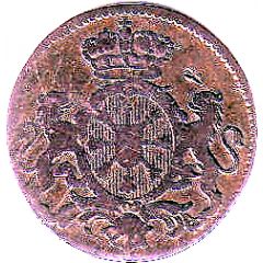 1 Duit - Frederick II
