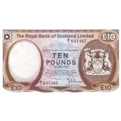 10 Pounds Royal Bank of Scotland