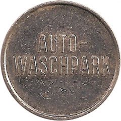 Car Wash Token AUTO-WASCHPARK