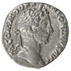 Denarius - Commodus TR P VI IMP IIII COS III P P, Aequitas