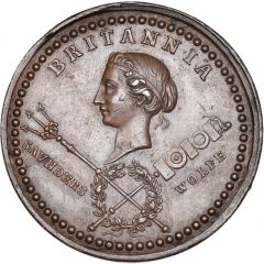 Medal - George II Battle of the Plains of Abraham